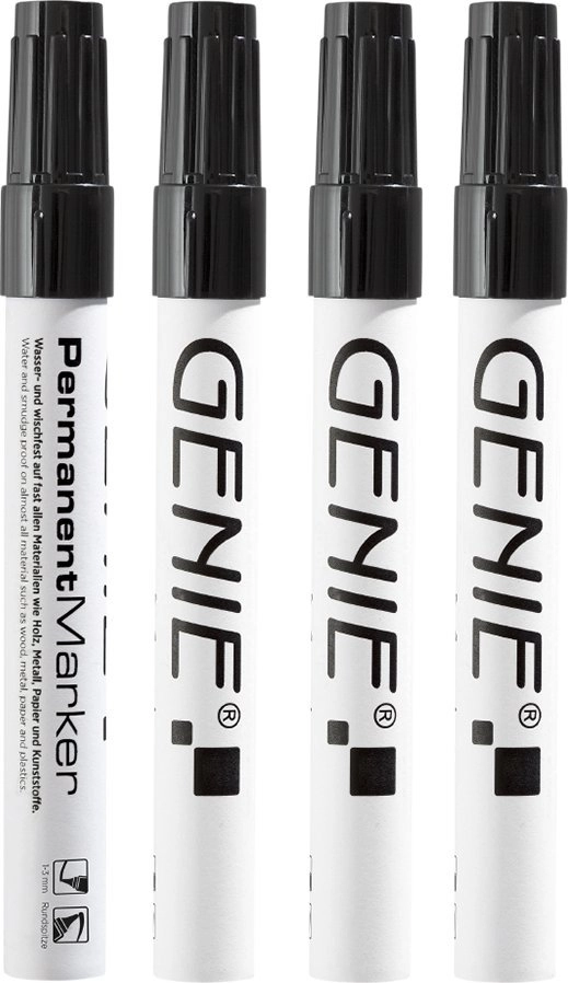 Genie P-Marker Round metal tip black