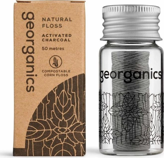 Georganics Nić dentystyczna z węglem naturalna