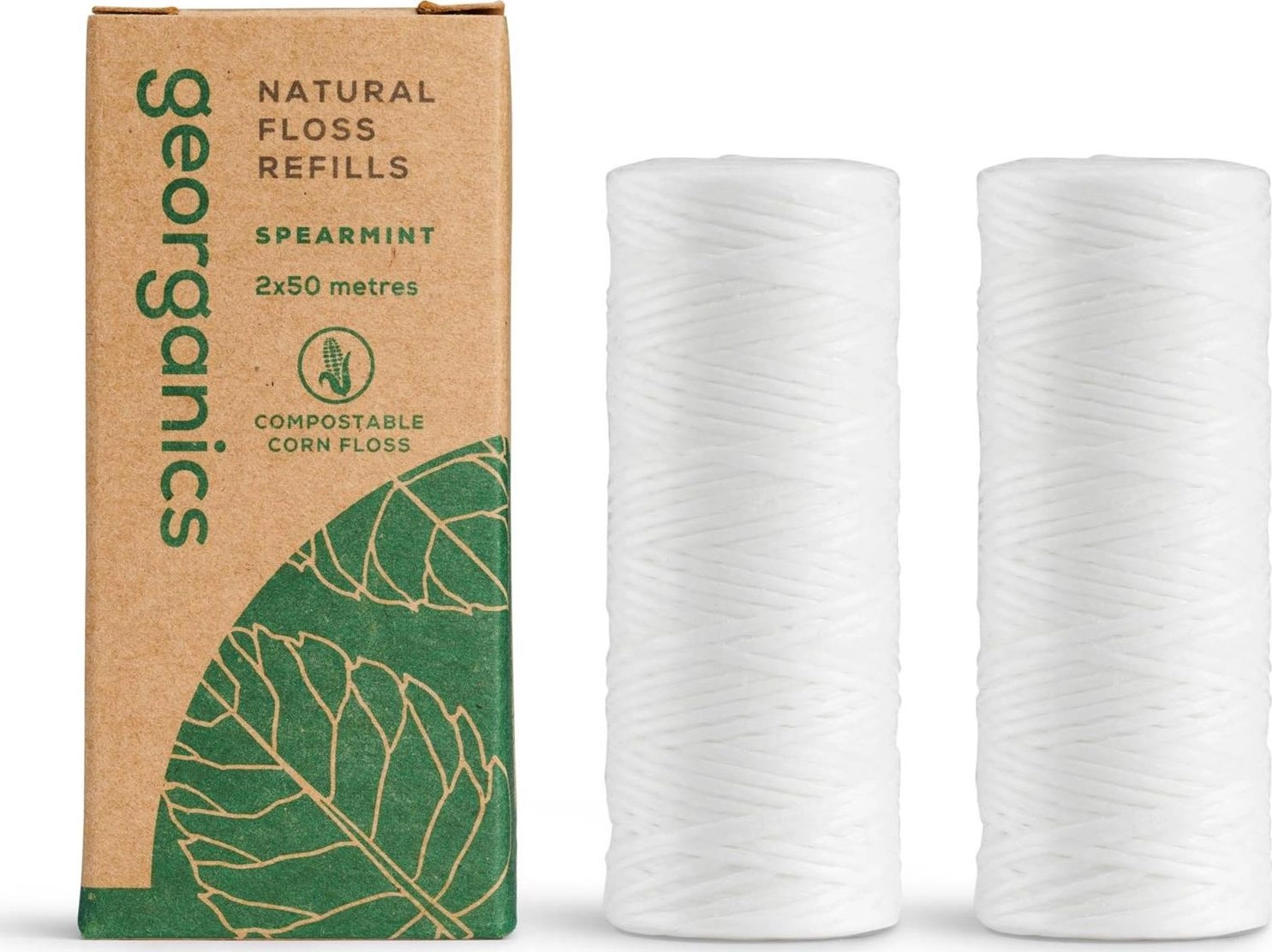 Georganics Naturalna Nić Dentystyczna Spearmint GEO00746