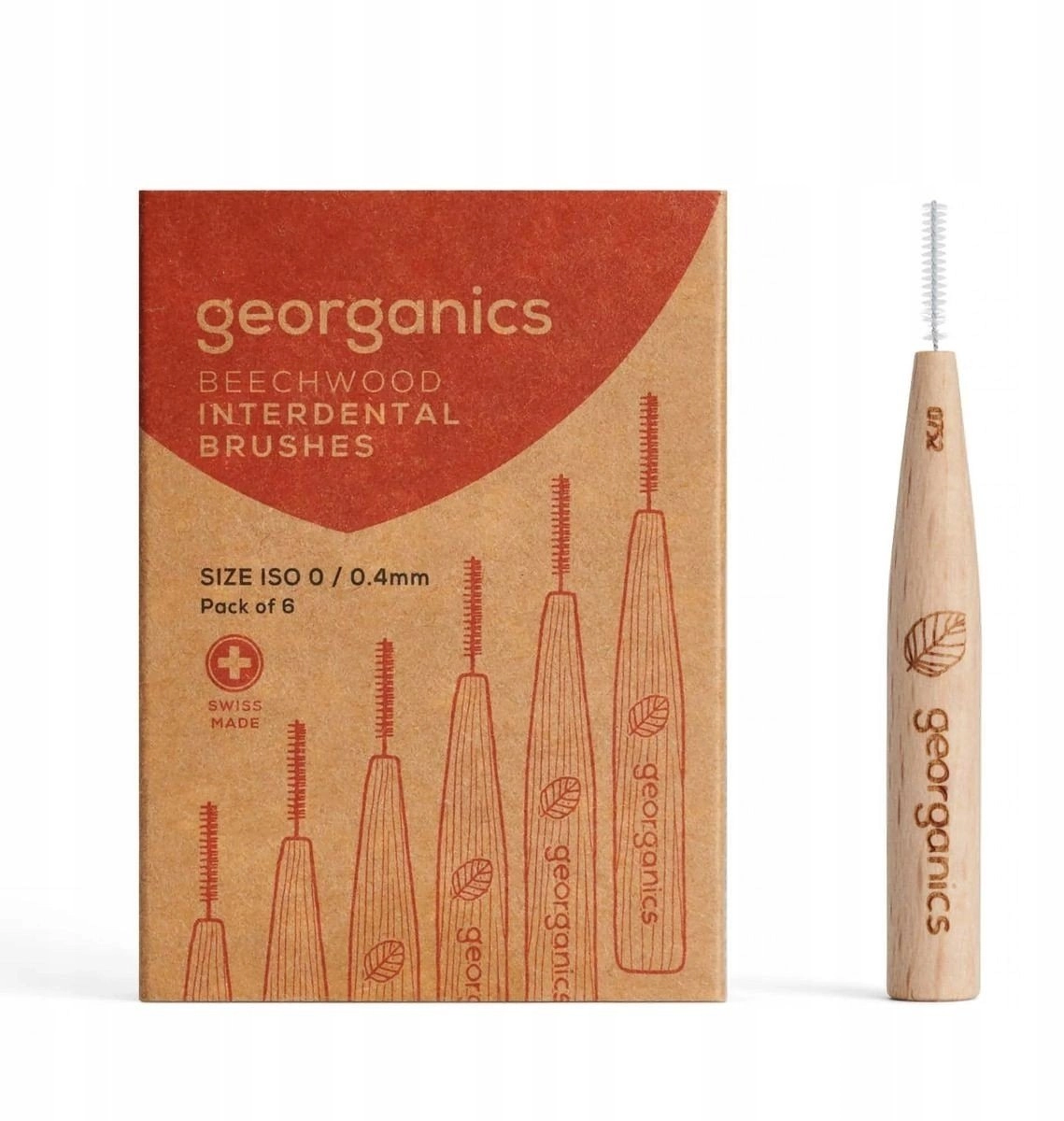 Georganics Georganics Beech wood interdental brush