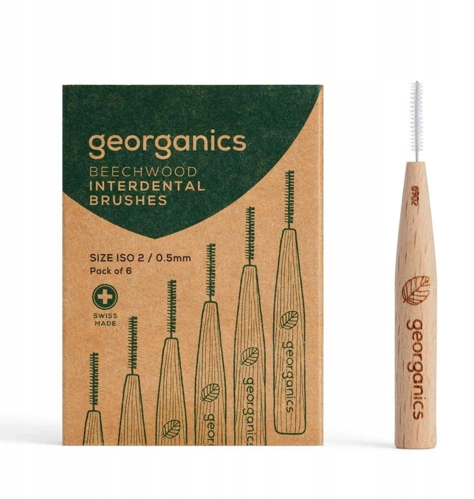 Georganics Georganics Beech wood interdental brush