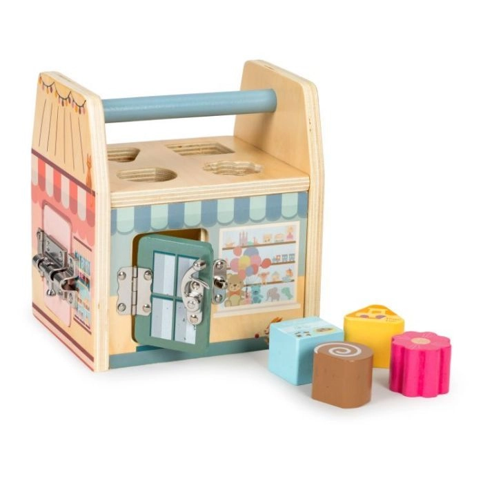 Gerardo``s Toys koka slēdzeņu māja  18m+