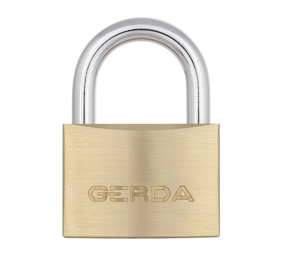Gerda Brass padlock 60mm + 3