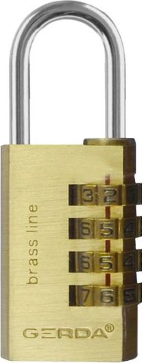 GERDA COMBINATION PADLOCK 30mm KSP0003000.98000B