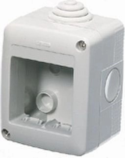 Gewiss 2-module surface-mounted housing IP40 COMBI