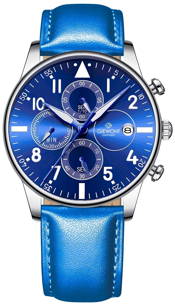 Giewont Chronograph Sapphire Blue Men`s Watch