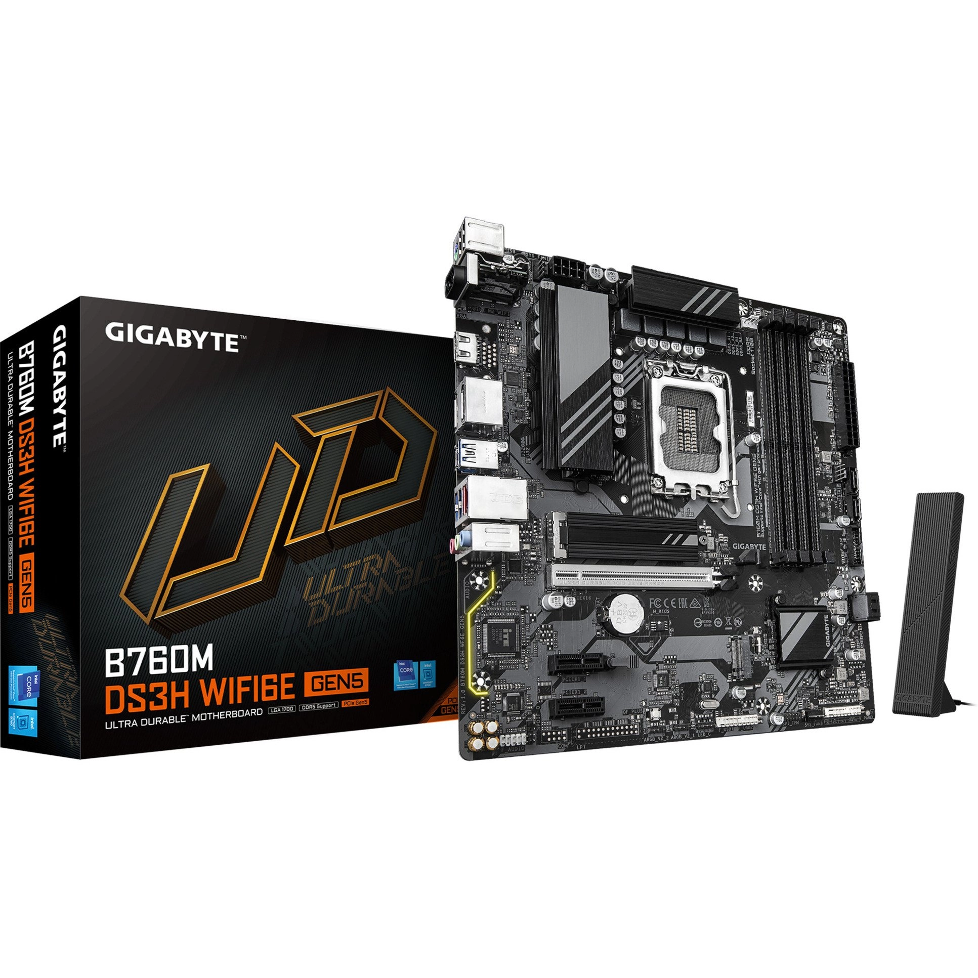 GIGABYTE B760M DS3H WIFI6E GEN5 Motherboard
