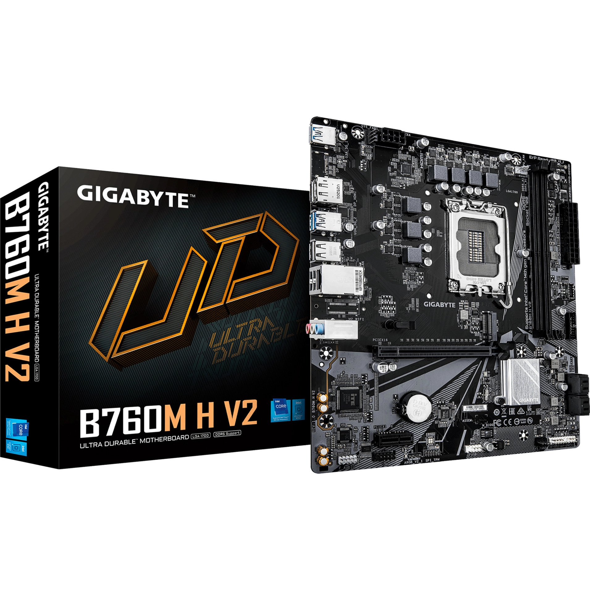 GIGABYTE Mainboard B760M H V2 -