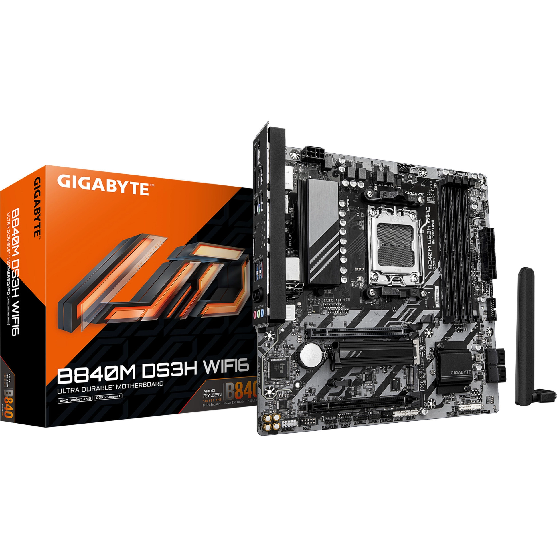 GIGABYTE B840M DS3H WIFI6 motherboard 568219