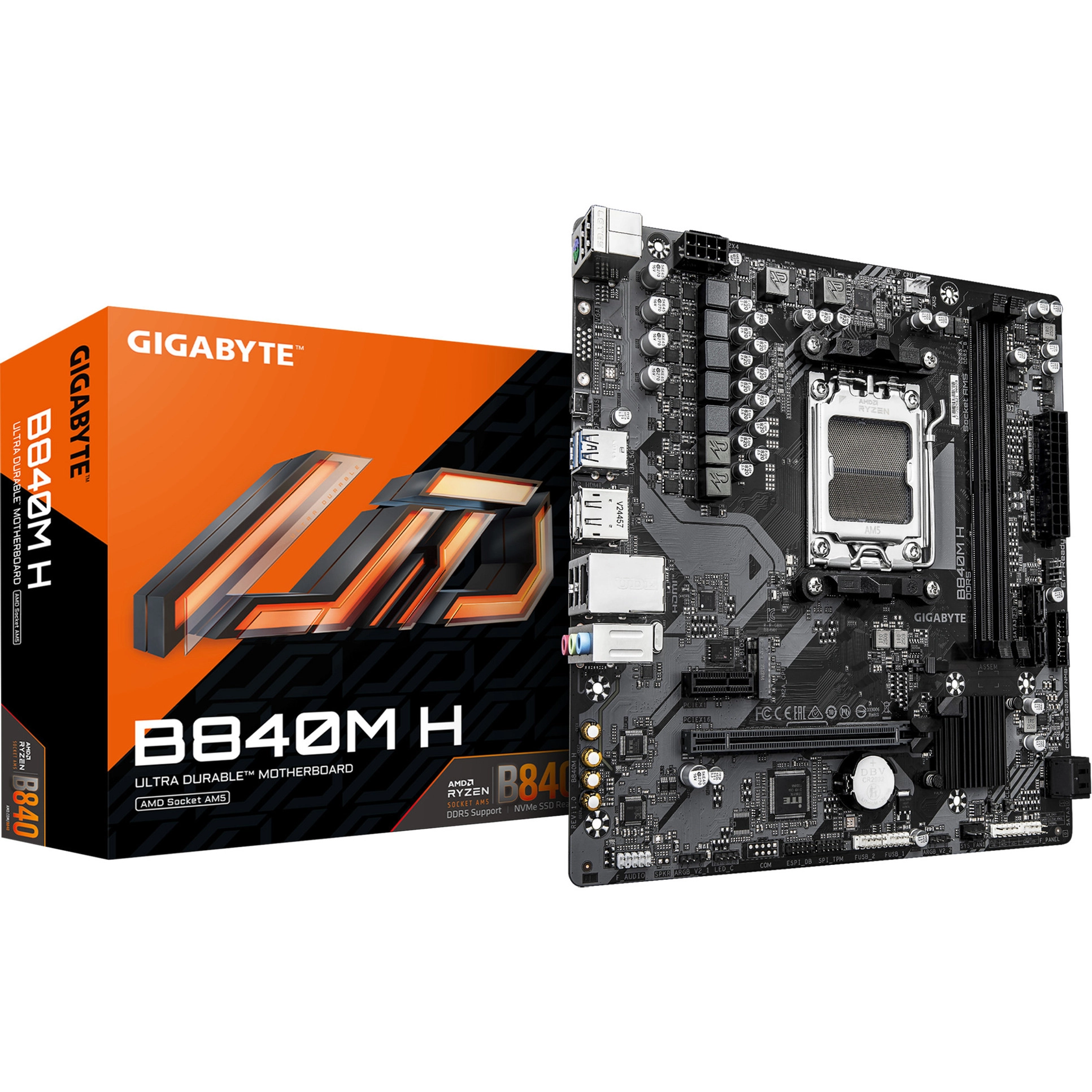GIGABYTE B840M H Mainboard 574854 B840M