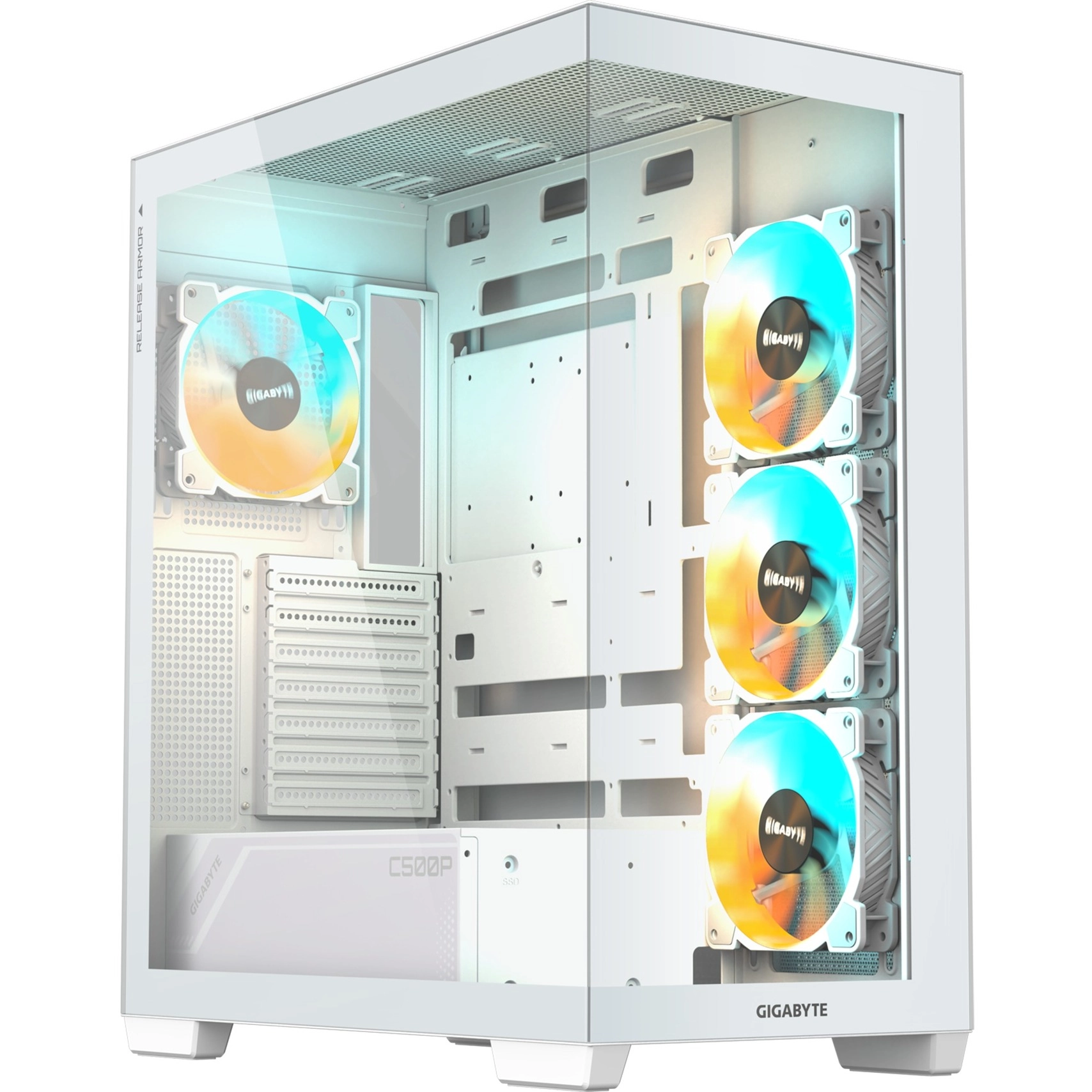GIGABYTE C500 Panoramic Stealth Ice Tower