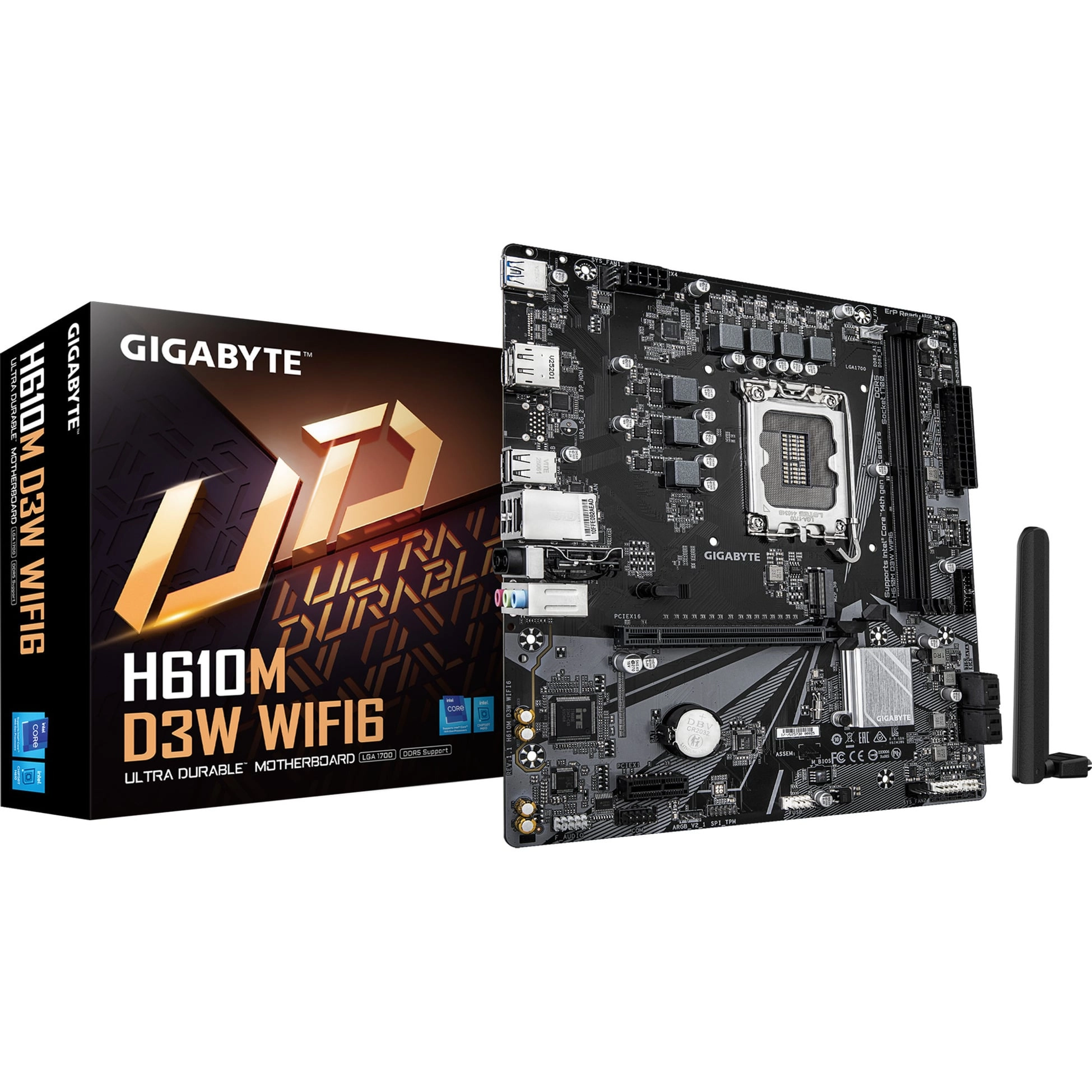 Gigabyte H610M D3W Wifi6 (H610 S1700