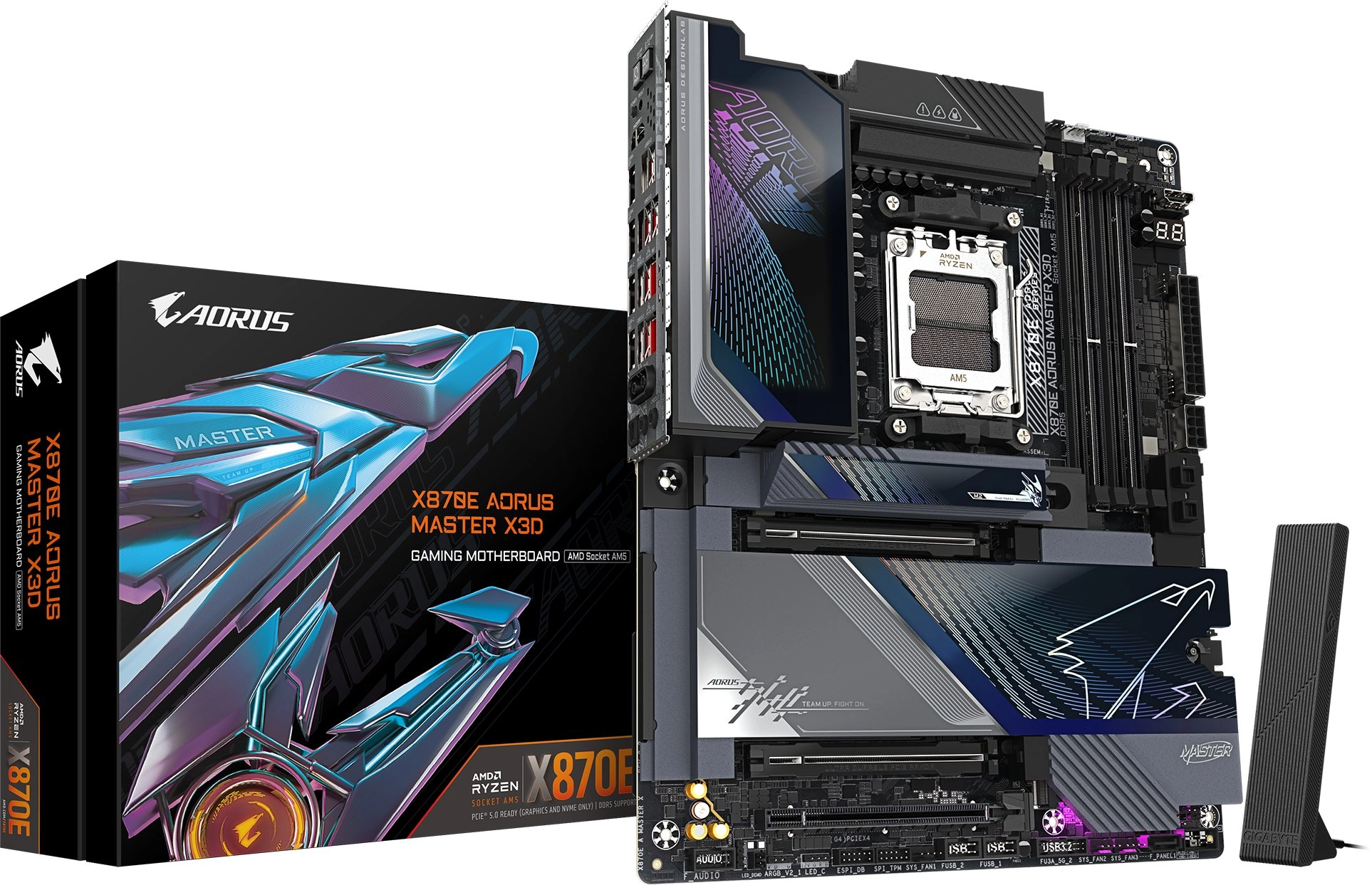 Gigabyte X870E AORUS MASTER X3D Mainboard