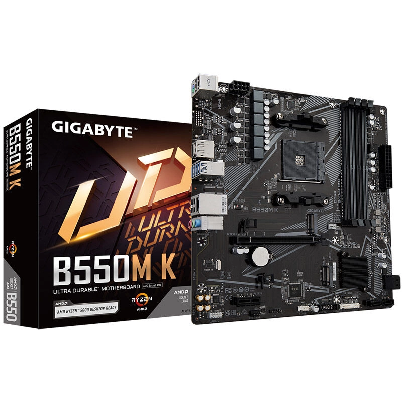 GIGABYTE B550M K Motherboard - AMD