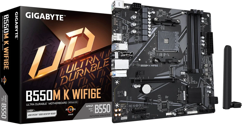 GIGABYTE B550M K WIFI6E Motherboard -