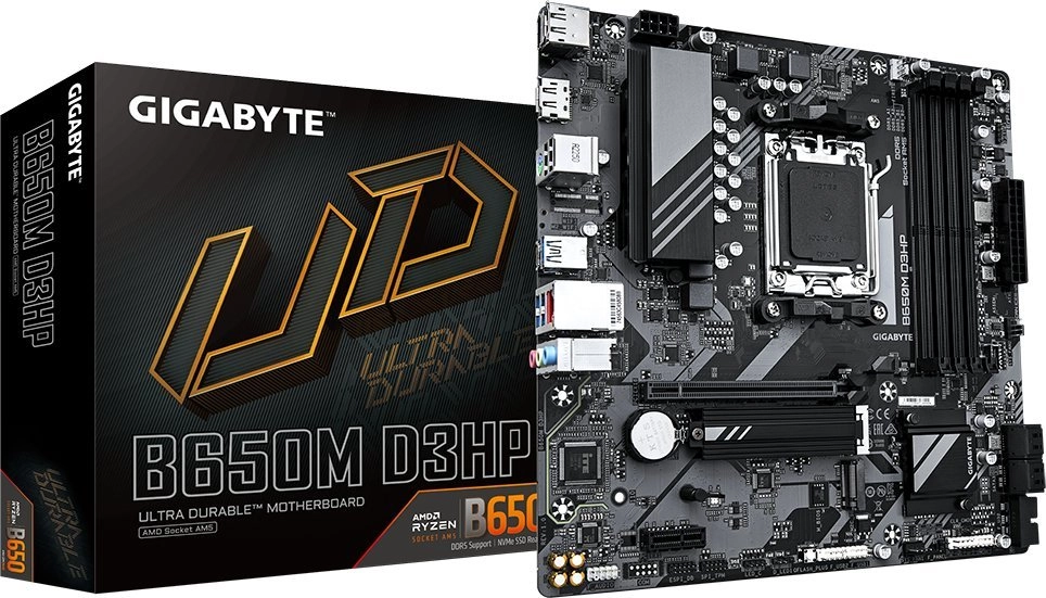 GIGABYTE B650M D3HP Motherboard - AMD