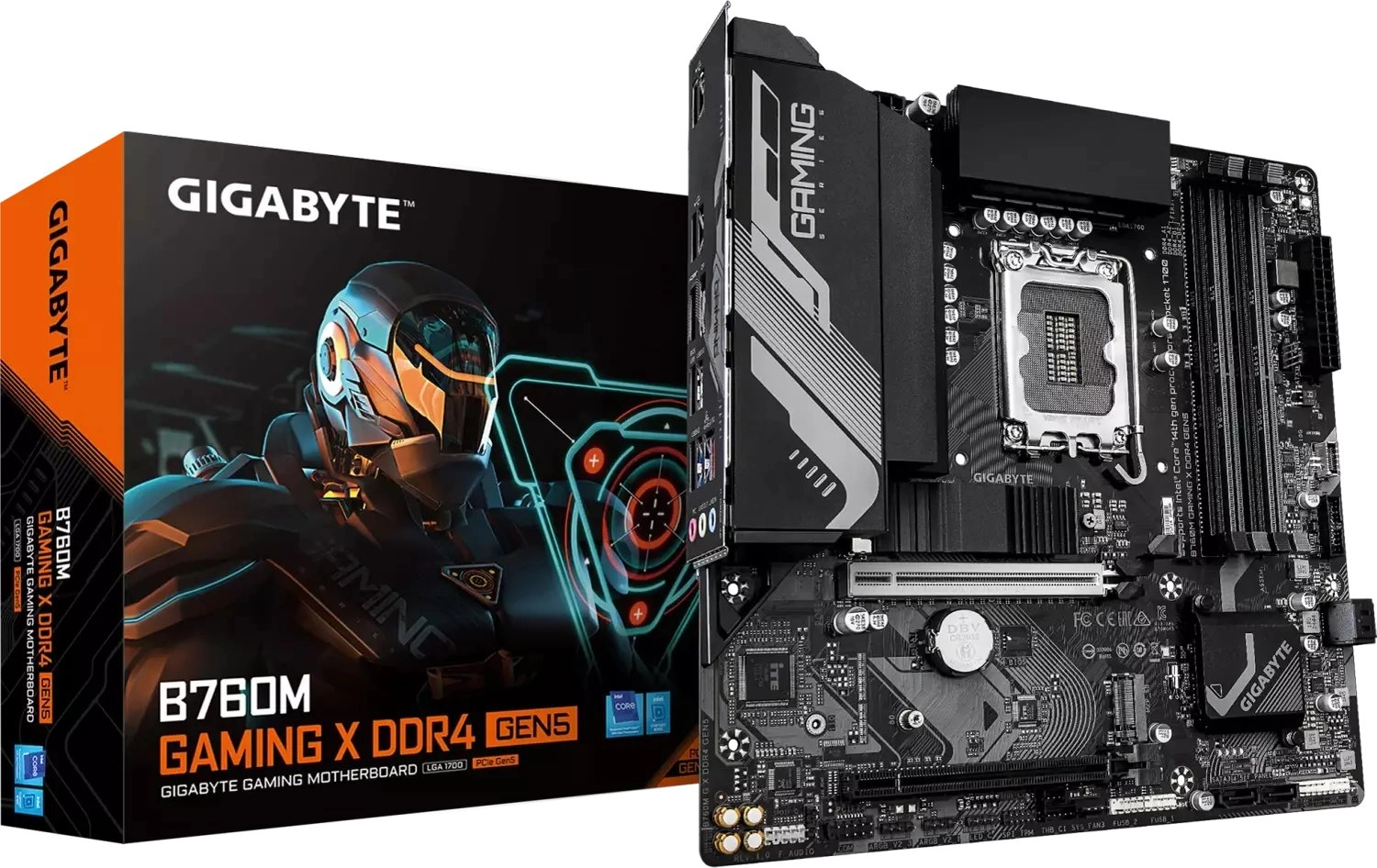 _8201219 GIGABYTE B760M GAMING X DDR4 GEN5 Motherboard - Supports 14th