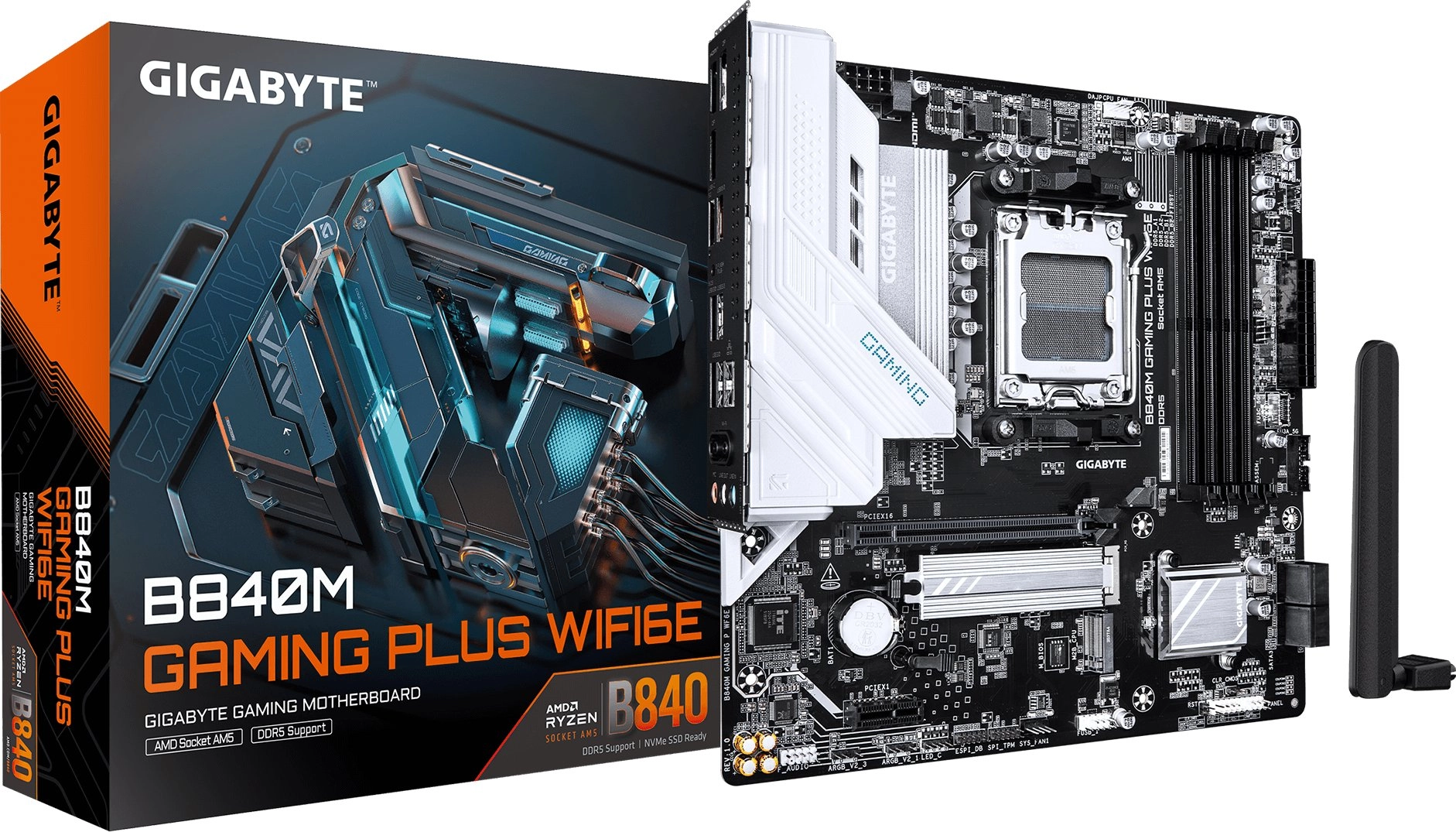 Gigabyte B840M GAMING PLUS WIFI6E -