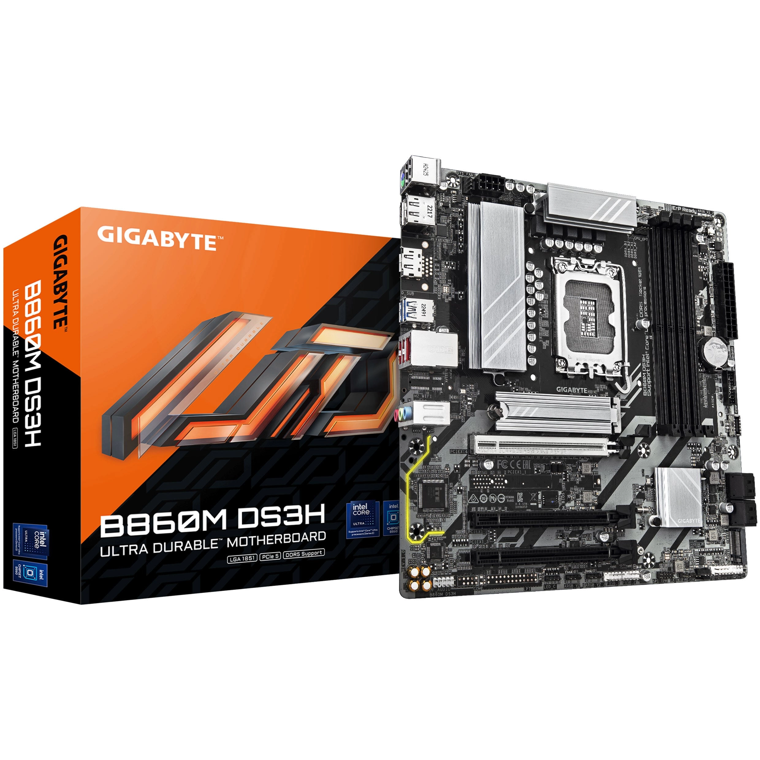 GIGABYTE B860M DS3H Mainboard Sockel AM5