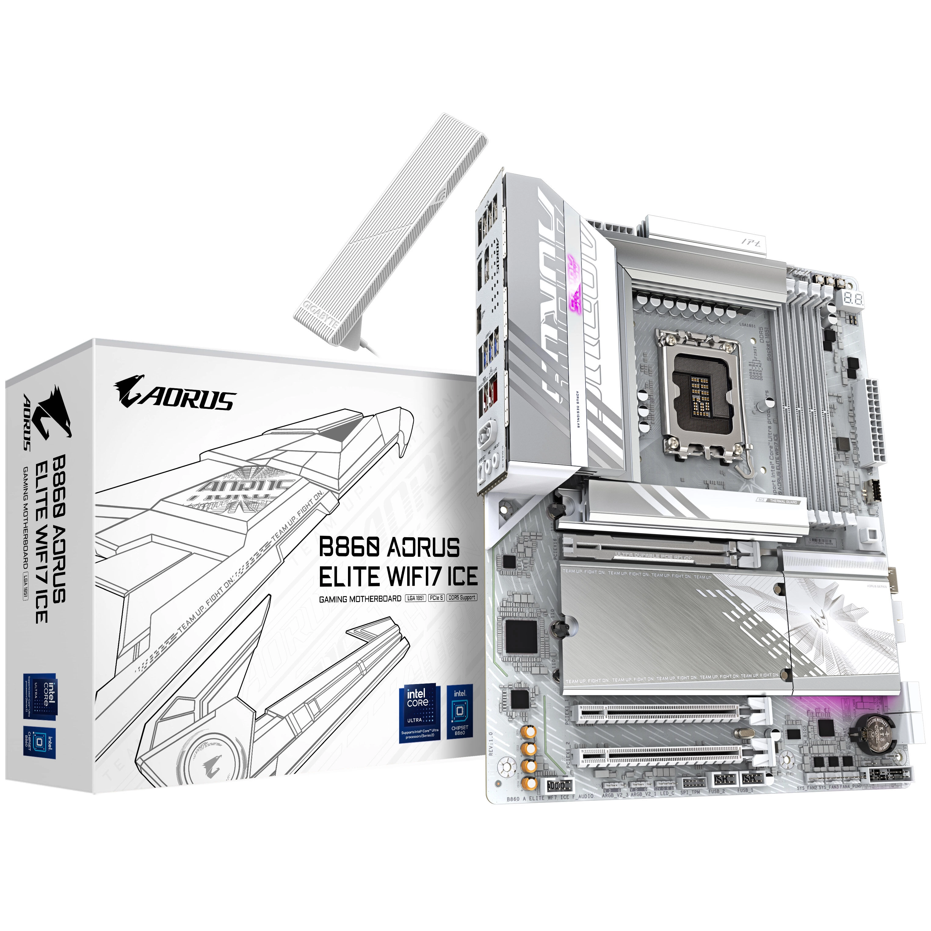 GIGABYTE B860 AORUS ELITE WIFI7 ICE