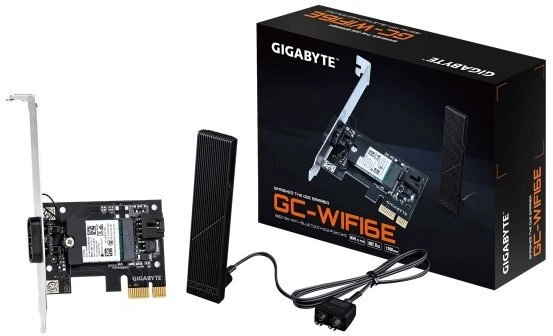 Kontroler Gigabyte GIGABYTE GC-WIFI6E PCIe Wi-Fi