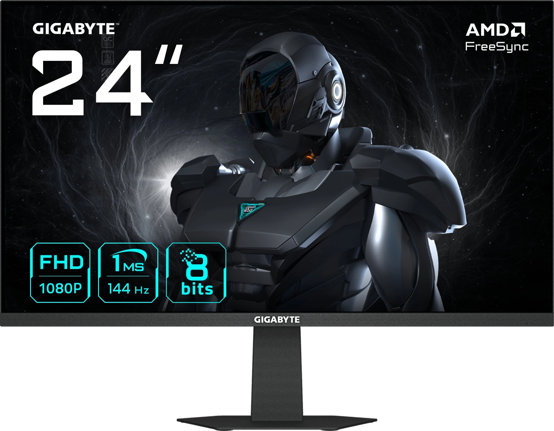 GIGABYTE GS24F14 monitori 60,5 cm (23.8") 1920 x 1080 pikseļi Full HD LED Melns