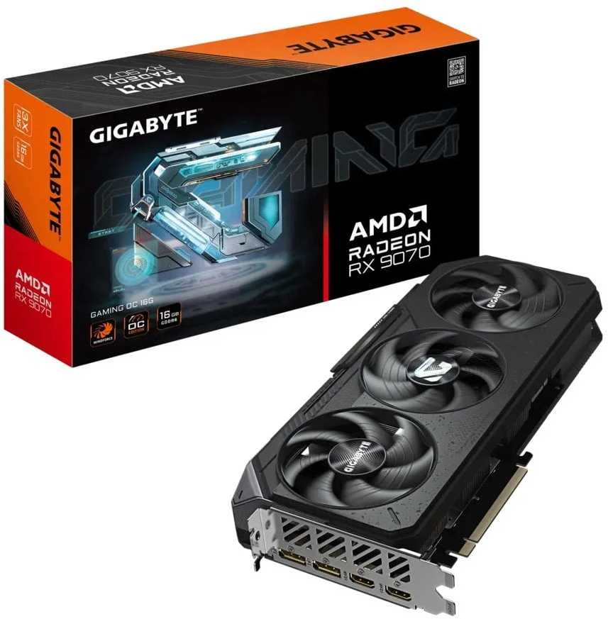 GIGABYTE Radeon RX 9070 GAMING OC