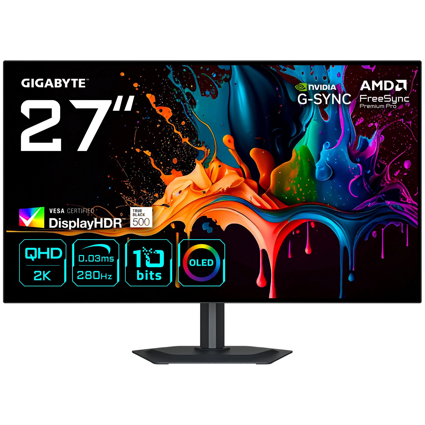 GIGABYTE MO27Q28G 27" OLED QHD Gaming