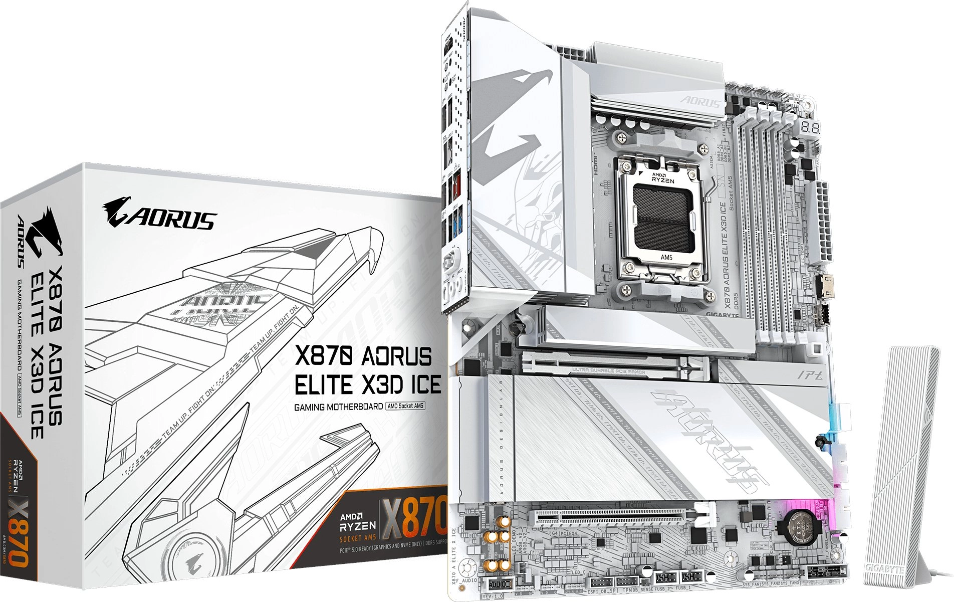 Gigabyte AORUS X870 ELITE X3D ICE