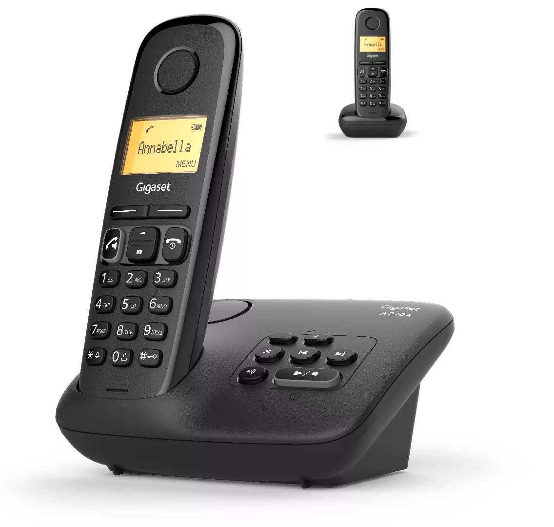 Gigaset A270A Analog/DECT telephone Caller ID