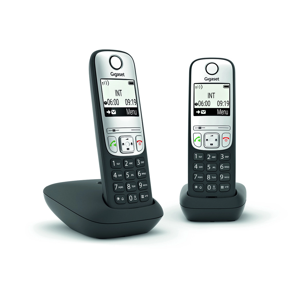 Gigaset A690 Duo Analog/DECT telephone Black