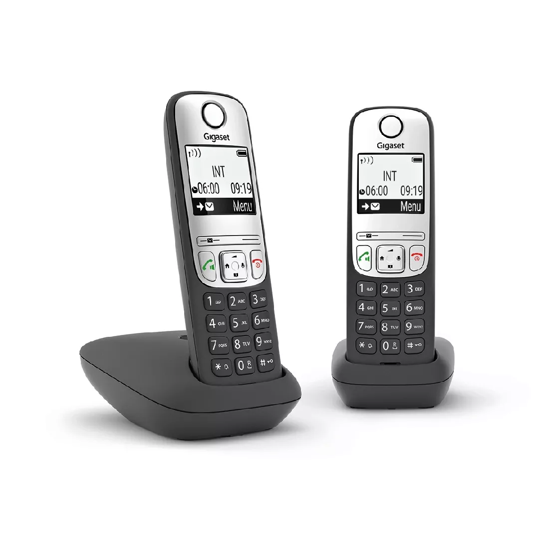 Gigaset A690A Duo Analog/DECT telephone Caller