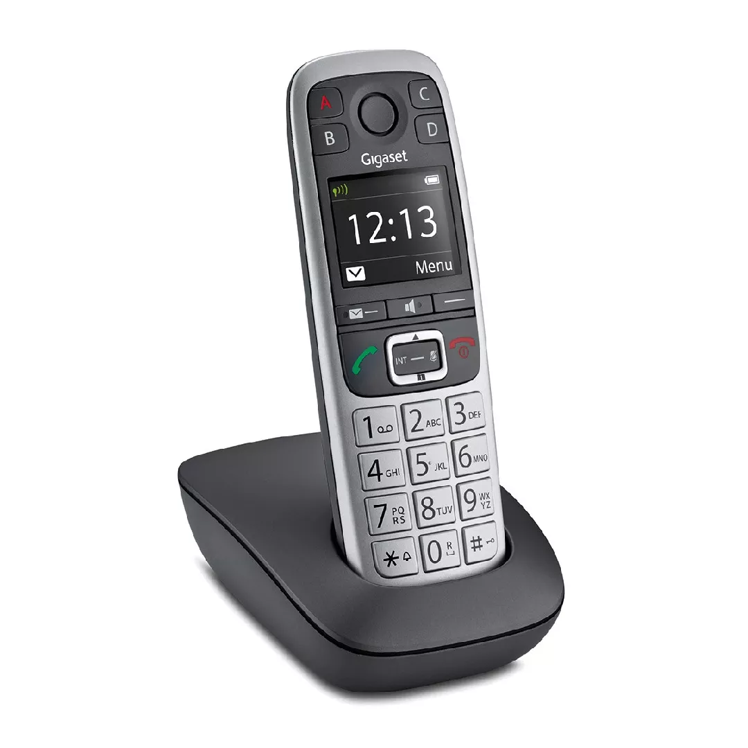 Gigaset E560 Analog/DECT telephone Black  Silver