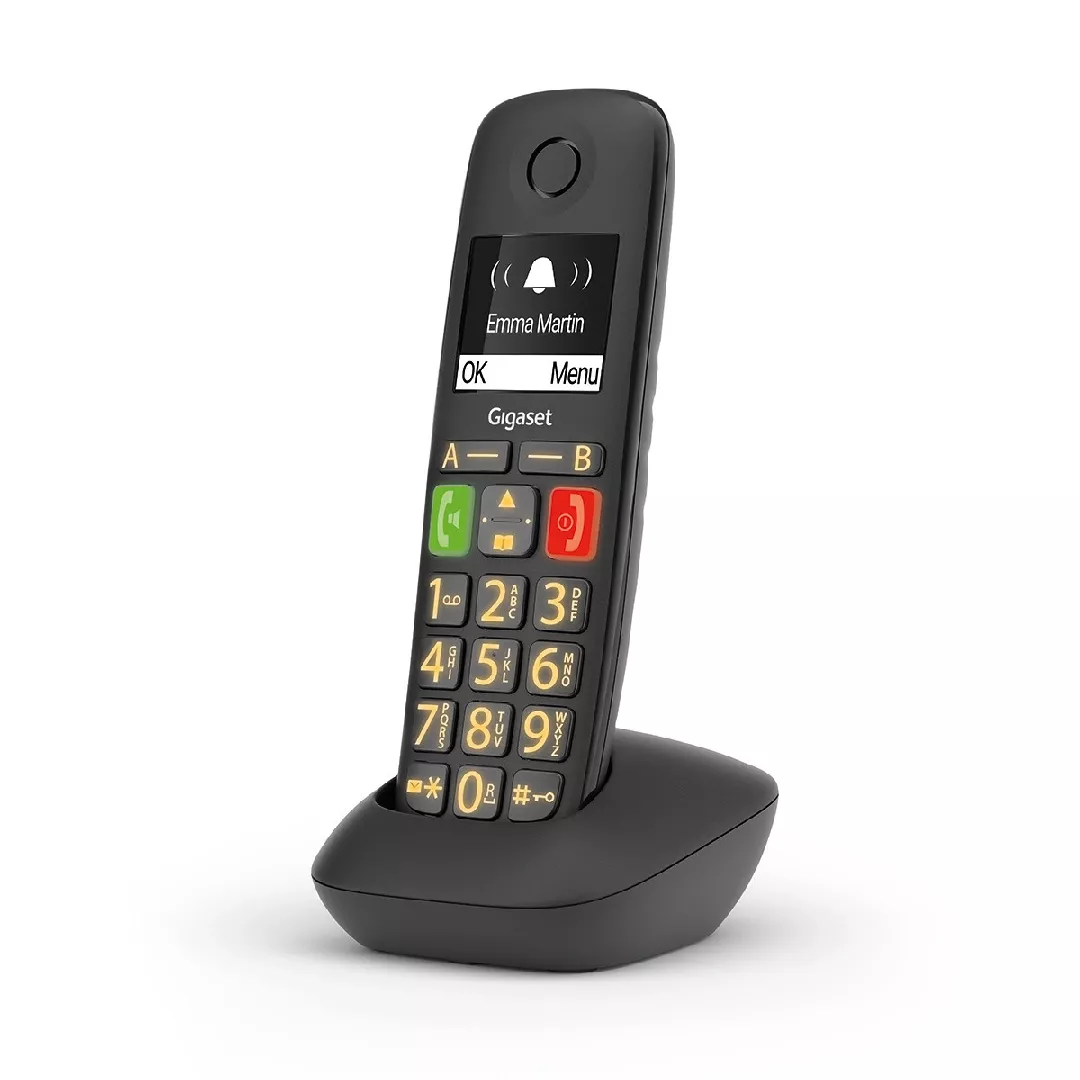 Gigaset E290HX DECT telephone Black 2203468