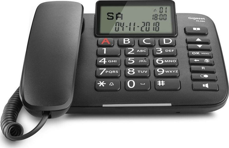 Phone DL380 Black 4250366856551 DL380 DL380