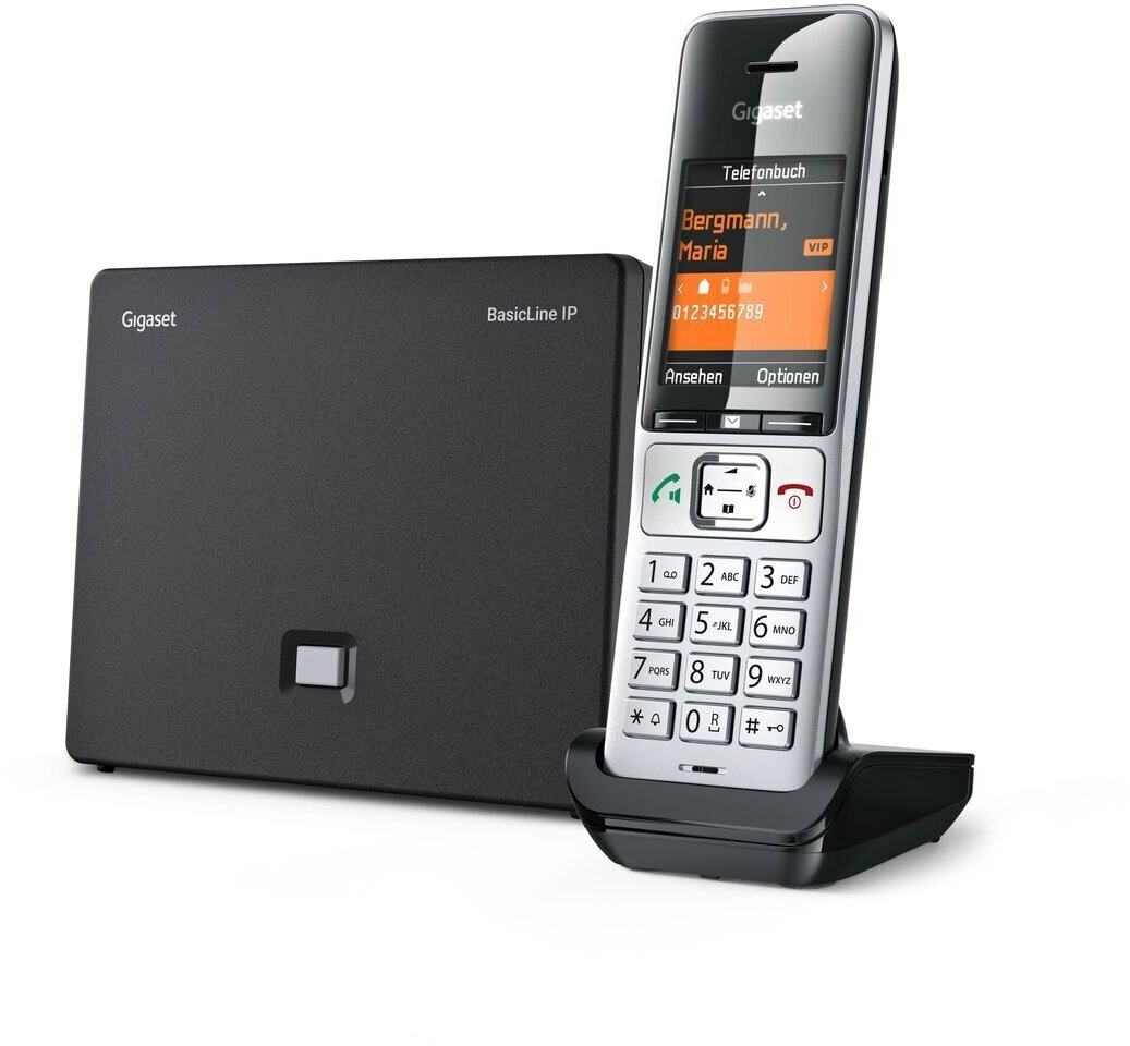 Telefon Gigaset BasicLine IP+COMFORT 500HX srebrny-czarny
