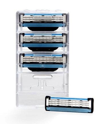 Gillette MACH3 razor blades 4 pc(s)