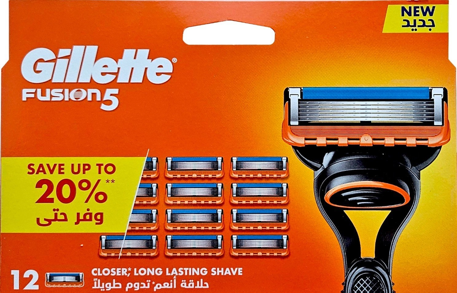 Gillette Fusion Manual cartridges 12 pcs