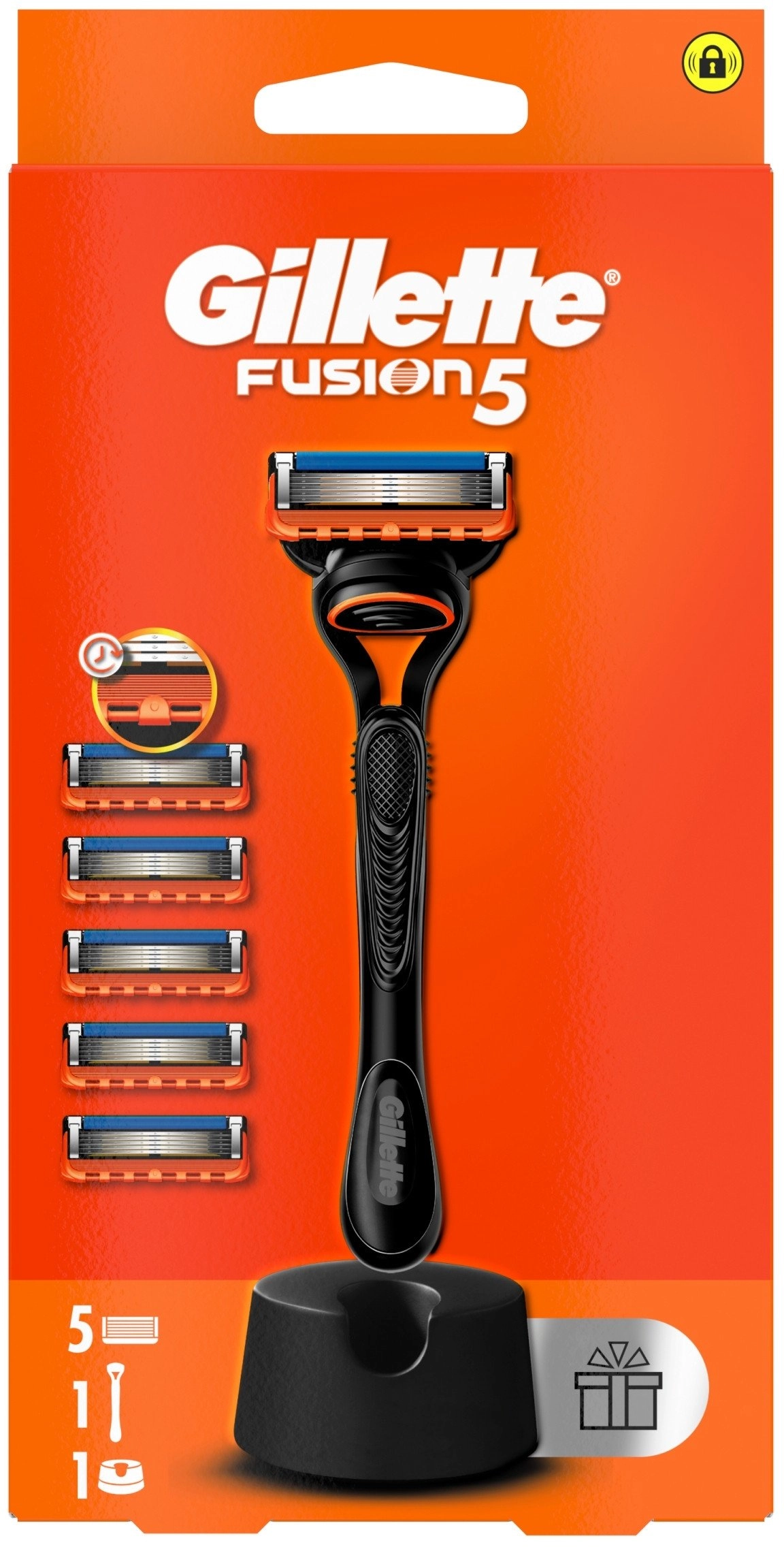 Gillette Fusion5 Skuveklis Vīriešiem + 5