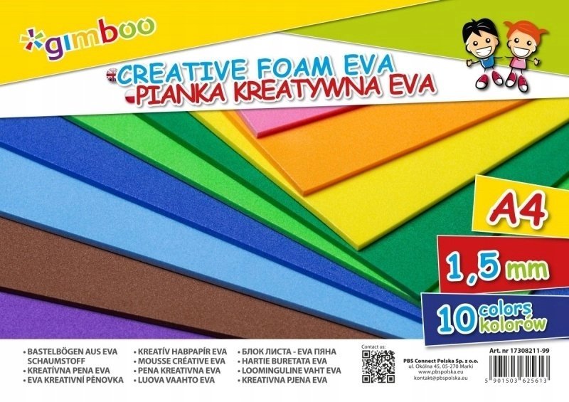 Gimboo Creative foam Eva GIMBOO  A4
