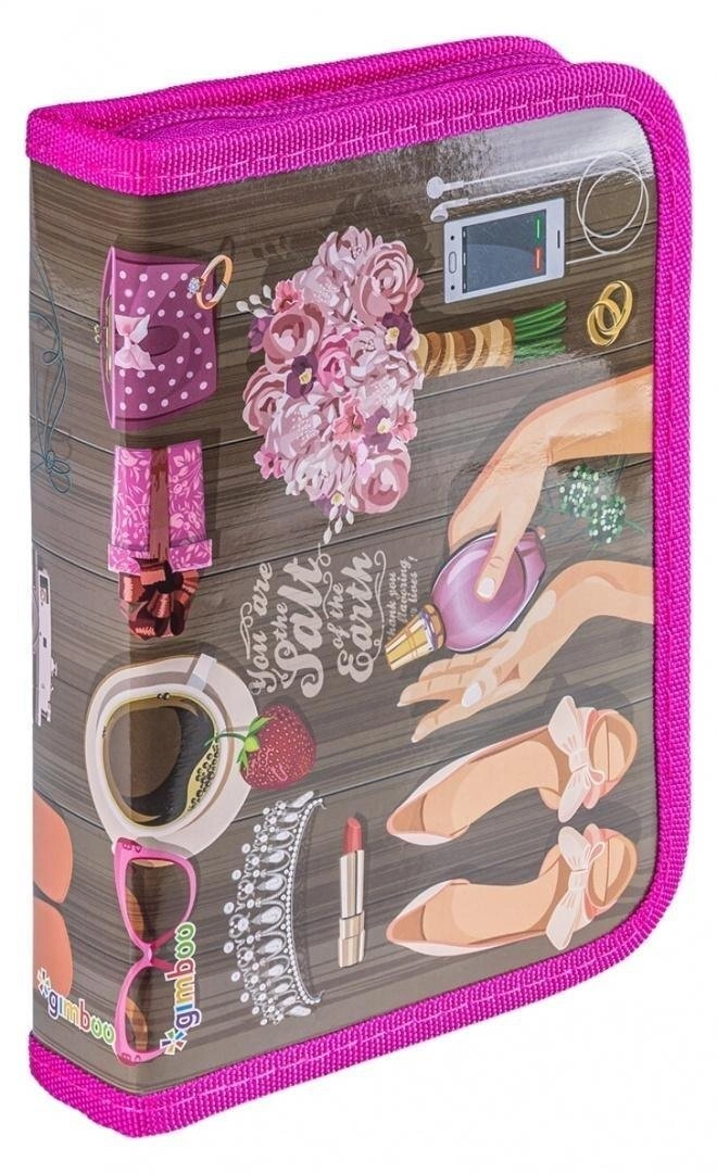 Pencil case with accessories. 1-chamber Holidays