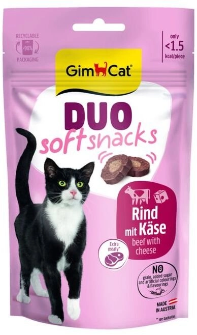 Gimborn GIMCAT DUO SOFT SNACK WOŁOWINA
