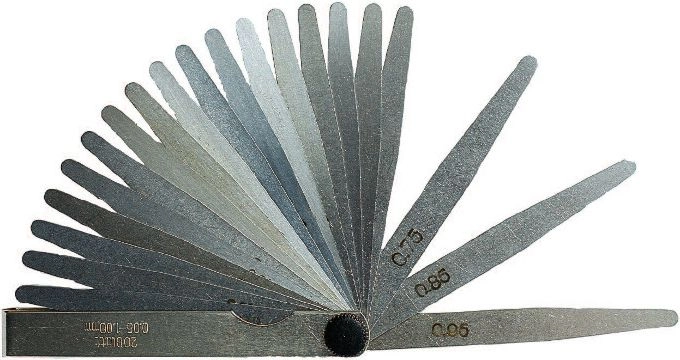 Gimex feeler gauge 100mm 0.05