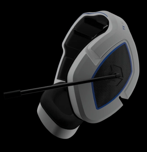 Gioteck TX-50 Austiņas Vadu Speļu Melns, Zils, Balts