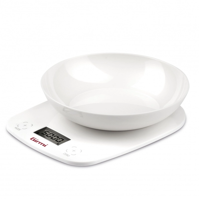 Girmi PS01 White Countertop Round Electronic