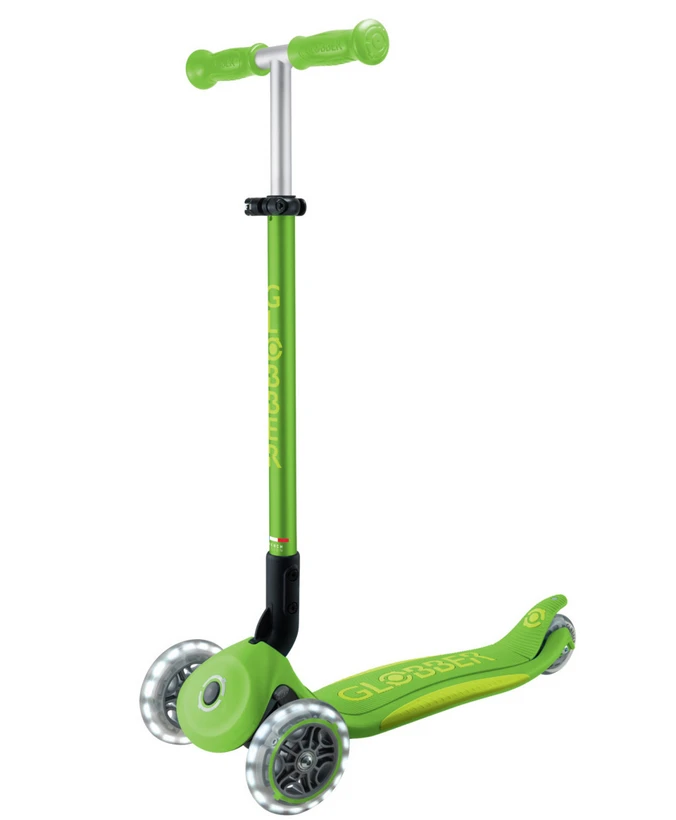GLOBBER Primo Foldable Plus Lights (green/lime)