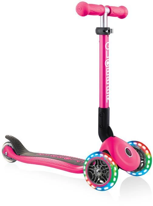 Paspirtukas Globber Junior Foldable Light rožinis