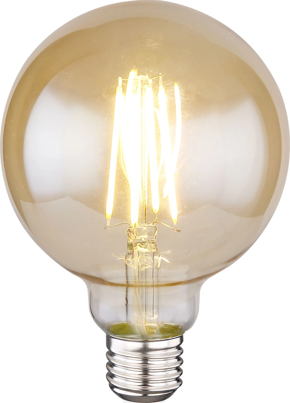 Globo Amber E27 LED warm bulb
