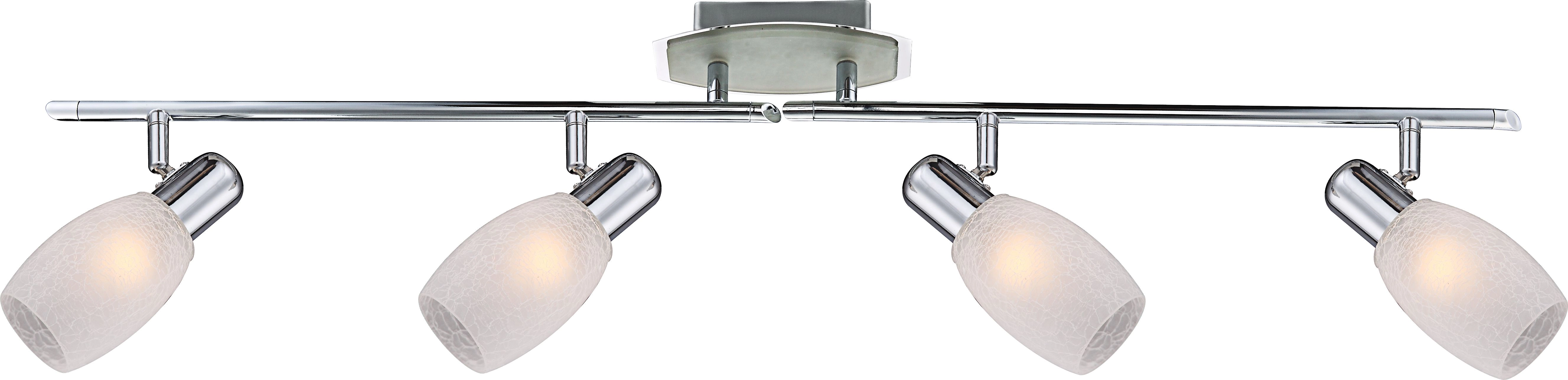 Globo Spot chrome ceiling lamp Globo