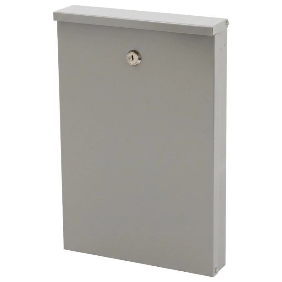 Pastkastīte 355x240x50mm pelēka 1955101 4770641955101
